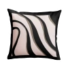 Retro flower pillowcase, country-style light luxury sunflower jacquard pillow, homestay sofa decoration cushion cover, cross-border Specification image